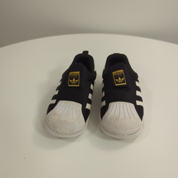 ADIDAS sz9 Black Superstar 360 Sneakers - Picture 2 of 7